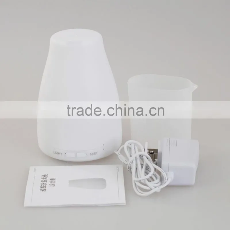 120ML Mini air Humidifier Ultrasonic Essential Oil Diffuser with Colorful Change LED Light