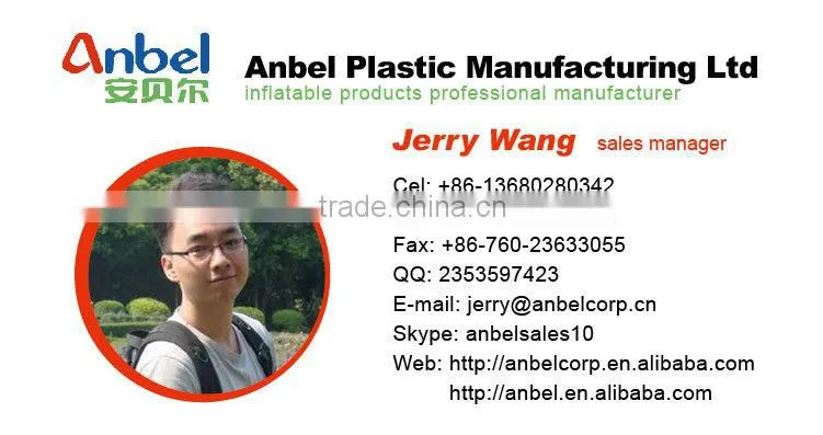 Anbel High Quality Kids Sport Game Mini Inflatable Basketball Hoop and Ball