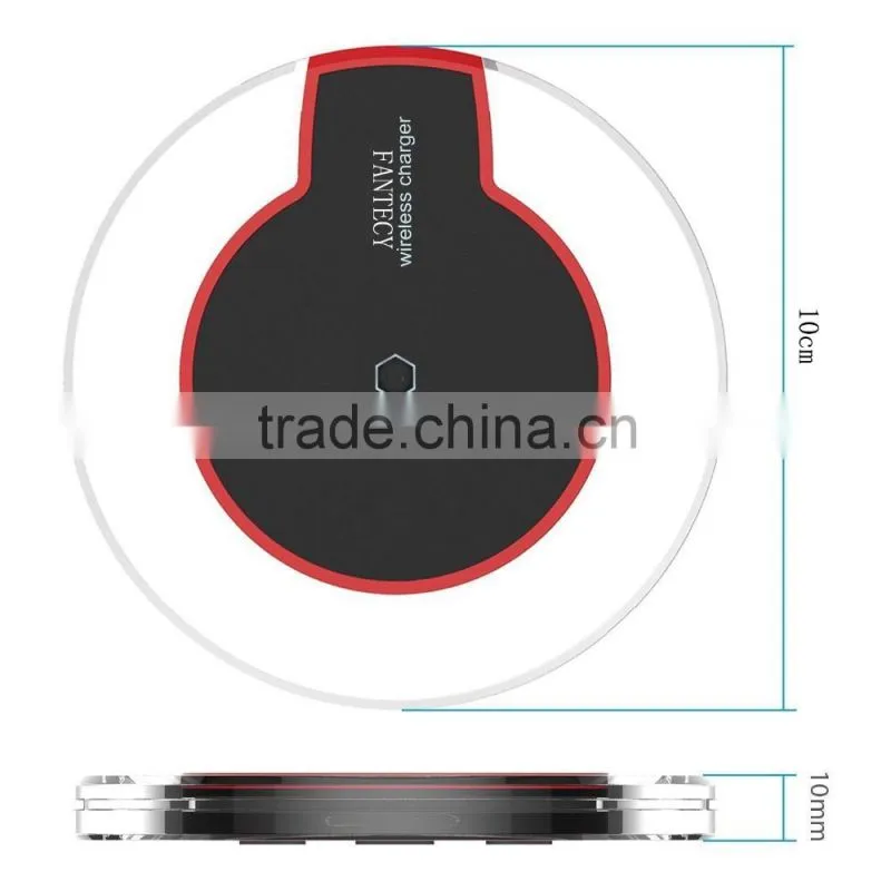 QI Wireless Charger Charging for Samsung Galaxy S6 S6 Edge & Plus, Portable charger for Note 5