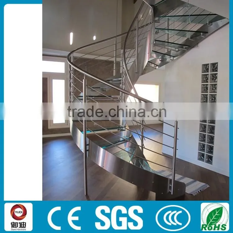 marble staircase for curved stairs or curved staircase