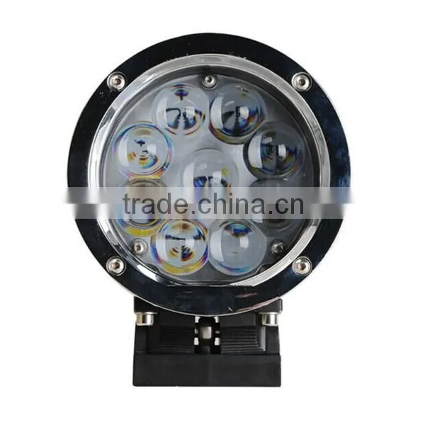 China factory! round 45w led spot light, 12v auto part 45w offroad led work light, 45W led truck lights