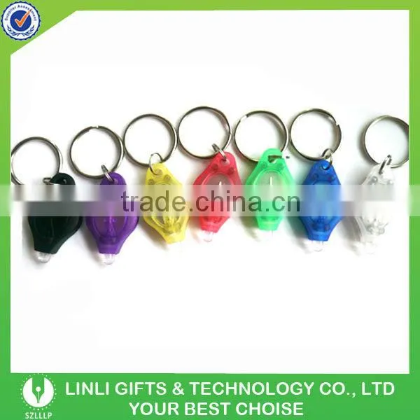 Plastic Led Cheap Custom Keychains