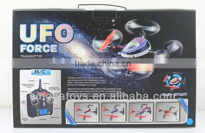 4 Channel big with light wl v949 2.4g rc ufo