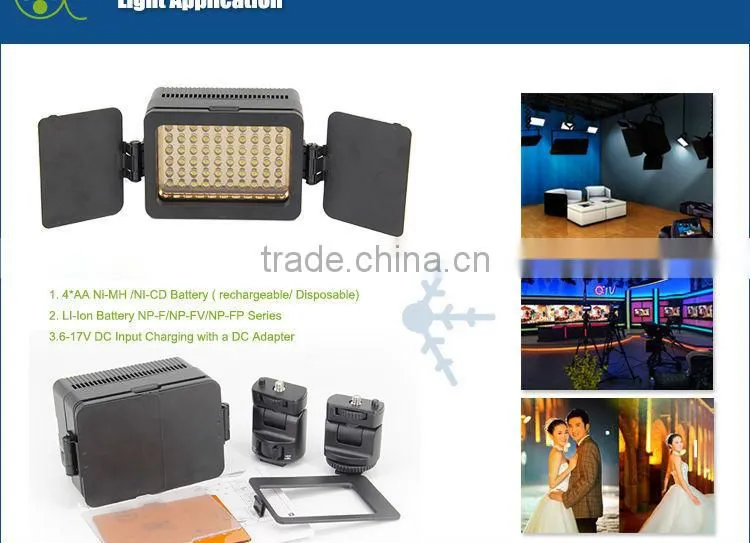 LED-VL010 Hot Selling Photography Accessory LED Video Light for Sony Handy Camcorders DV