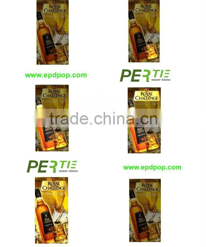 decorative blank labels epaper display Flashing billboards epd display advertising pole signs