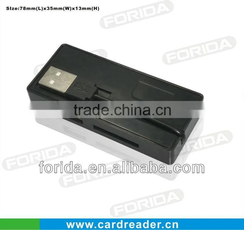 Mini USB 2.0 combo Notebook USB Hub & Card reader