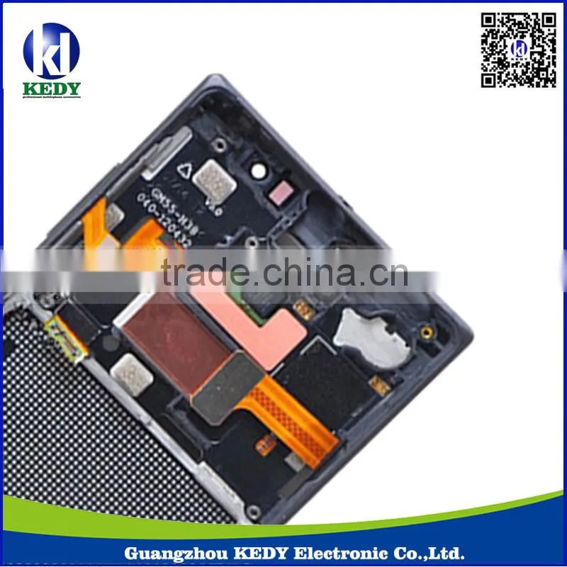 Original LCD Screen with Frame Repair Parts for Nokia Lumia 830 with Digitizer Touch Assembly