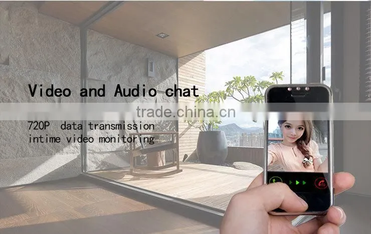 smart doorbell for motion detection unlock function waterproof IP65