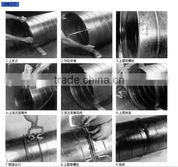 Spiral duct making machine