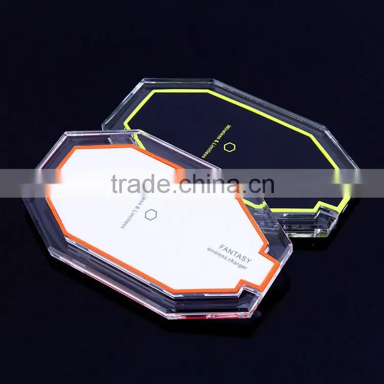 qi fast wireless charging station for smart phones