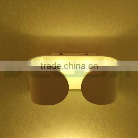 6W Butterfly LED Wall Sconce Fixture Light Hall Hotel Bar Bedroom Lamp