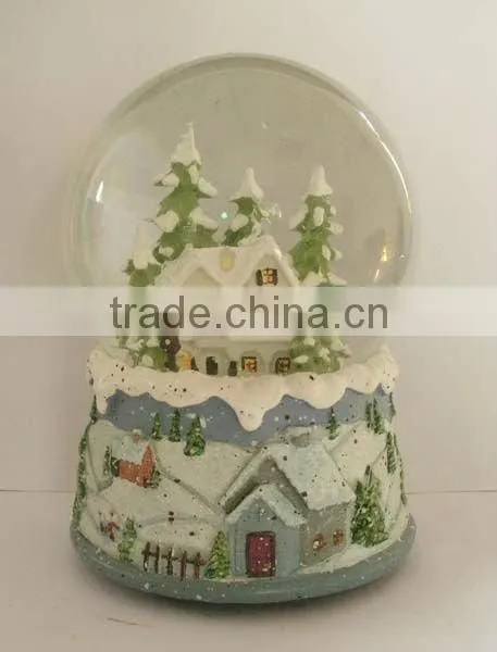 The most popular 100MM christmas snow globe,snow globe,Customized snow globe
