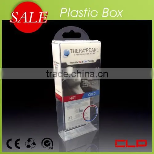 Small clear plastic packaging boxes