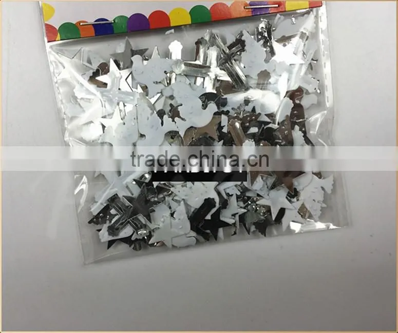 Halloween personalized custom confetti shape