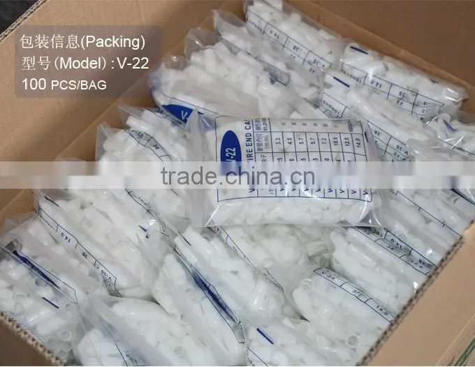 PVC Auto Wiring connector Insulated Terminal Caps /Waterproof Motor Terminal Cover