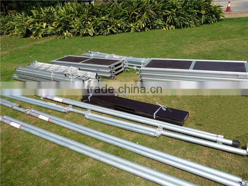 Aluminum Tubular Aluminum Scaffolding System