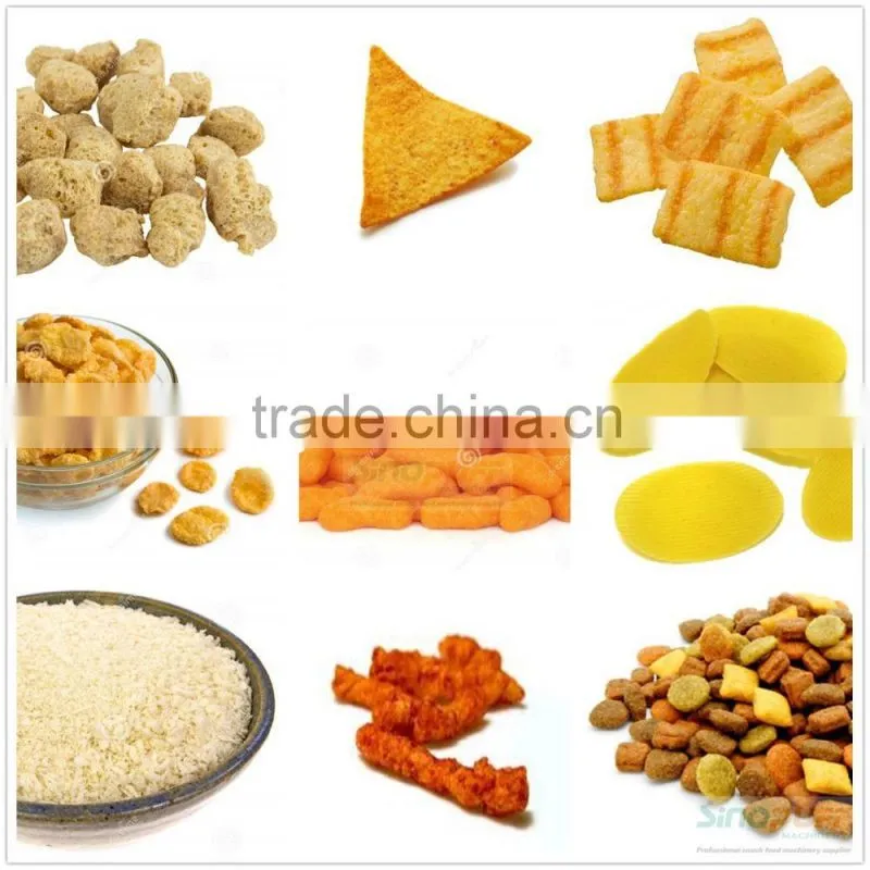 "Sinopuff CE" Corn Puff Snack extruder/twin screw extruder/snack extruder