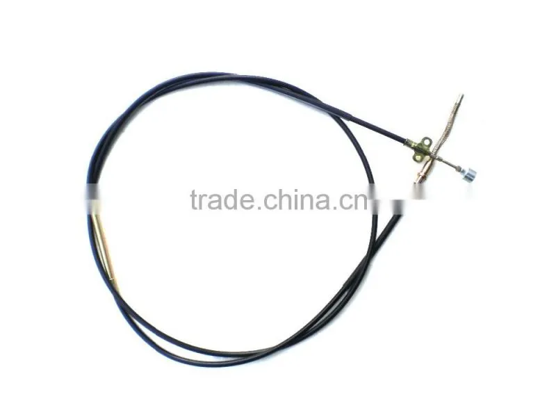 JMC 98 new design brake cable auto truck hand brake cable black Ningbo JMC pickup truck auto spare parts