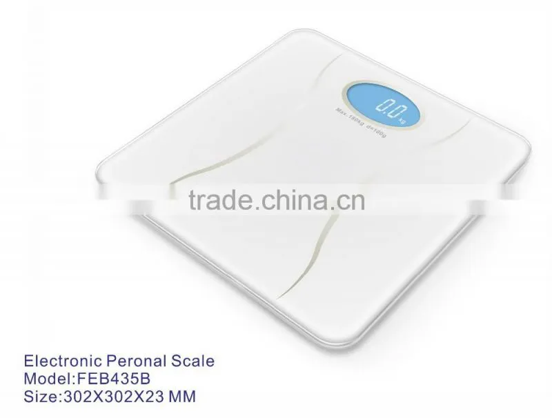 MAX 180kg Bluetooth Bathroom Scale with IOS and Android Analyzing Application, BMI Function