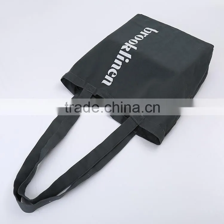 Imported China goods low price 100% cotton canvas foldable shopping bag standard size canvas tote bag