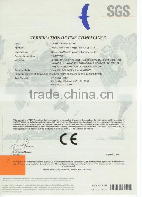 Pure Sine Wave Solar Inverter 2000W