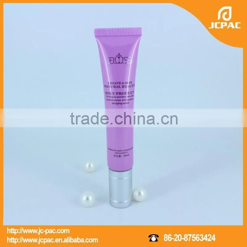 long metal cap pe 25ml cosmetic plastic tubes for eye care
