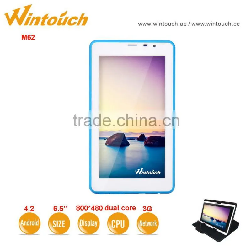 6.5" mini tablet pc, android tablet alibaba china 3g calling