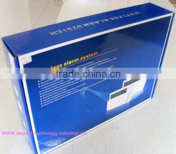 PSTN home monitoring systems with LCD display