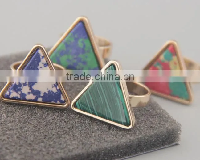 Cheap Colorful Alloy rings with the different shape