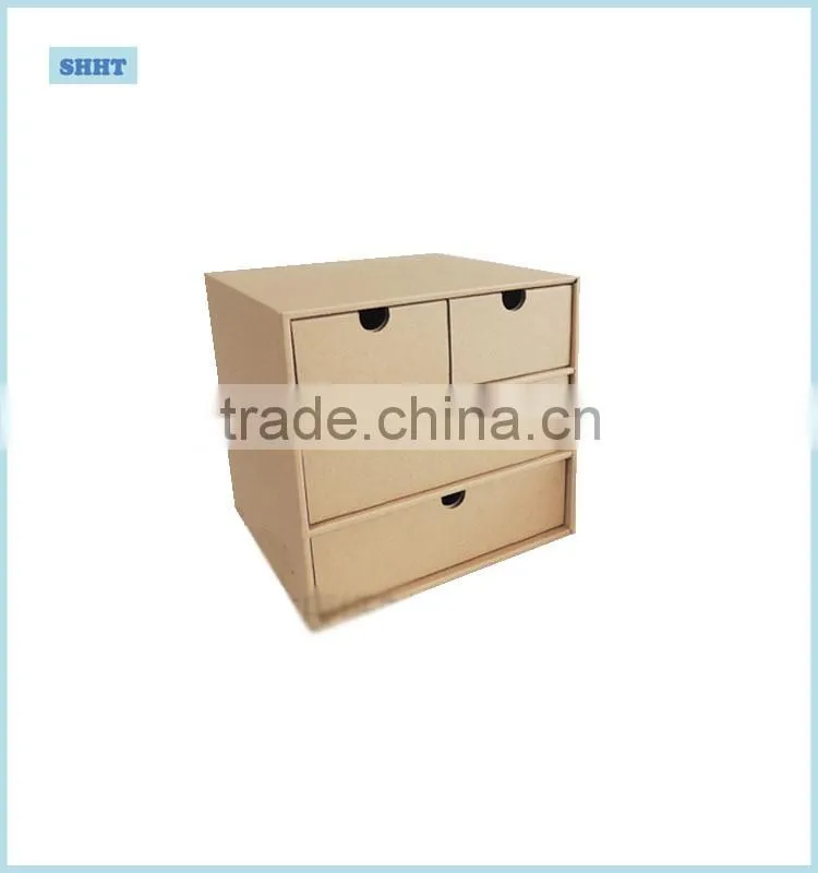 customized high quality gift storage corrugated paper box with window