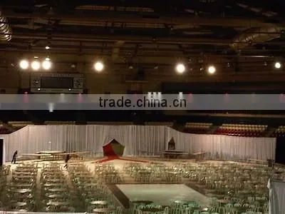 RP Paypal/credit card accepted cheap pipe and drape drape support for North America market