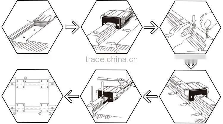 ball screw with with ball screw nut from China SFU2510