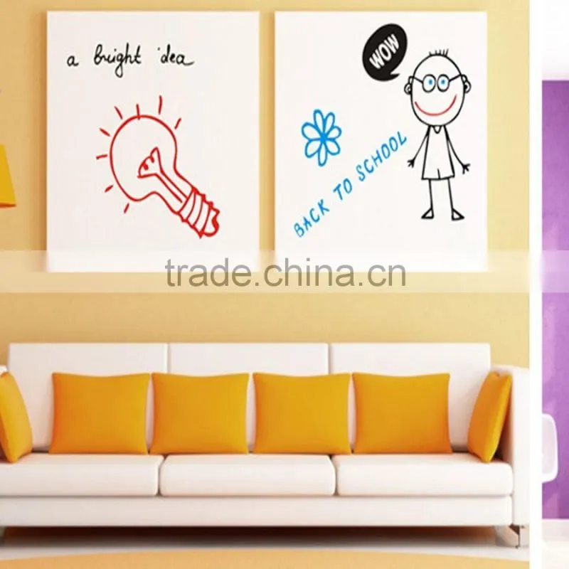 best selling white chalkboard sticker/whiteboard film