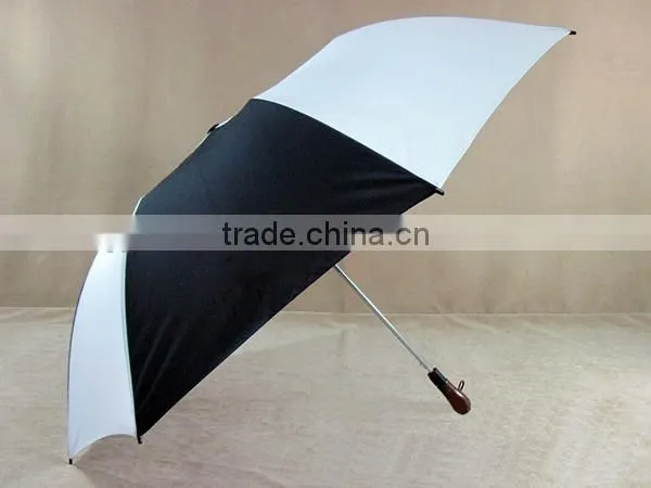 30" Automatic 2 Fold Golf Umbrella with Matching Sleeve