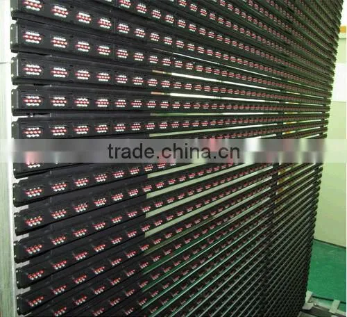 p40 new design Outdoor transparent flexible led display / strip led display / curved led screen