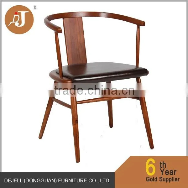 Antique Solid wood chair replica hans wegner chair