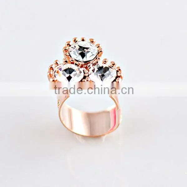 u shape no piercing simple diamonds women cover elf ear clip
