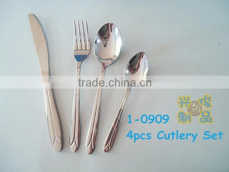 Camping Picnic Metal flatware Spoon and Fork