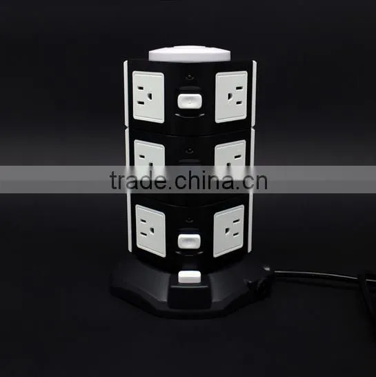 250v universal electrical extension multi power socket outlet