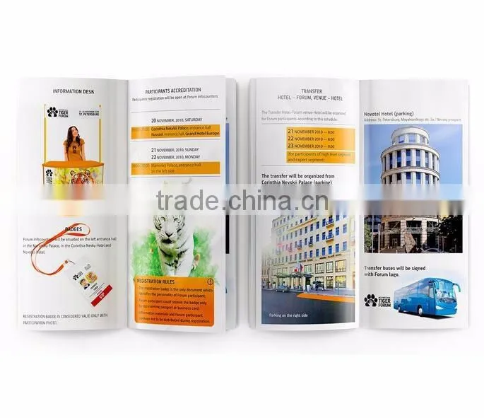 pocket flip brochure printing