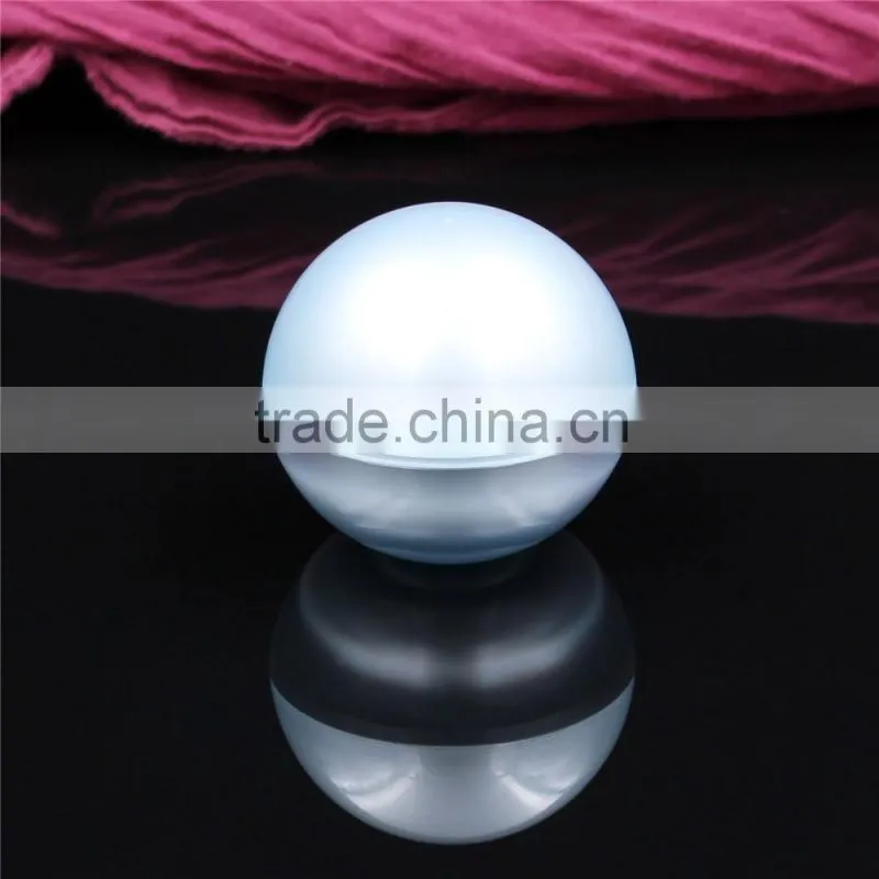 wholesale acrylic 30g round ball skin care cream jar