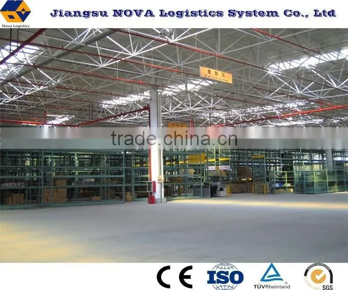 Cold storage selective adjustable double deep pallet racking system from NOVA