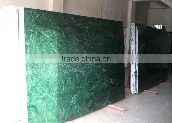 Indian Forest Green Marble polished tile