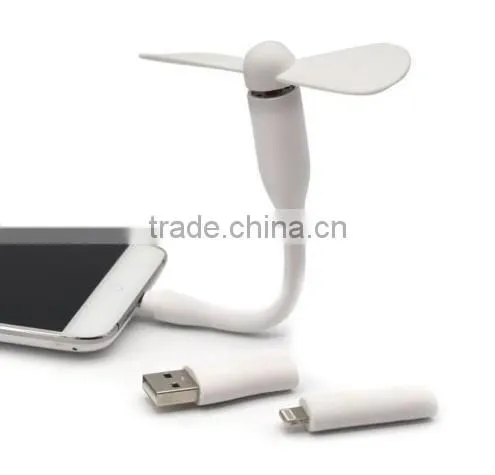 New Mini Portable Detachable USB Fan For Power Bank Laptop
