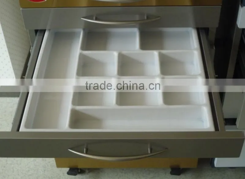 Dental Cabinet Display In The Sino Dental Beijing Exhibition,Mobile Dental Trolley In The Sino Dental Beijing Exhibition