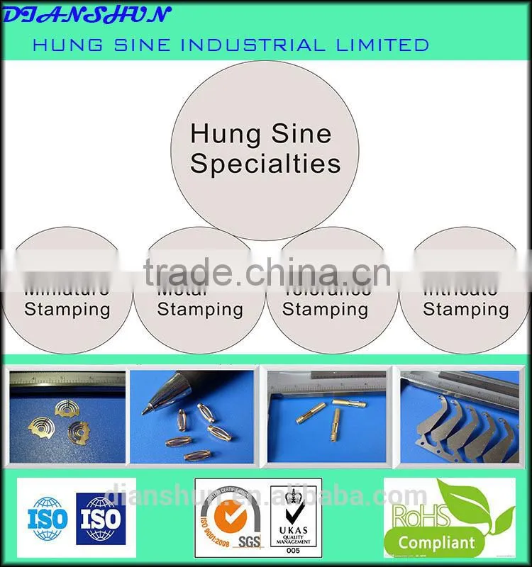 Customized stamping light socket parts used for extension outlet