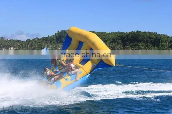 2016 funny commercial inflatable water toys, inflatable Fly Fish,Flying fish boat