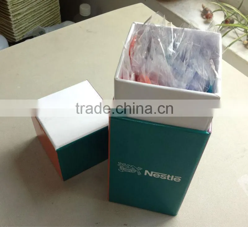V-GF16-10 50PCS disposable sterile medical wooden tongue depressor with art carton