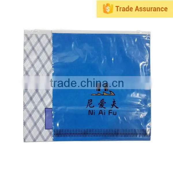 Popular Vivid Printing ldpe zipper bag for garment