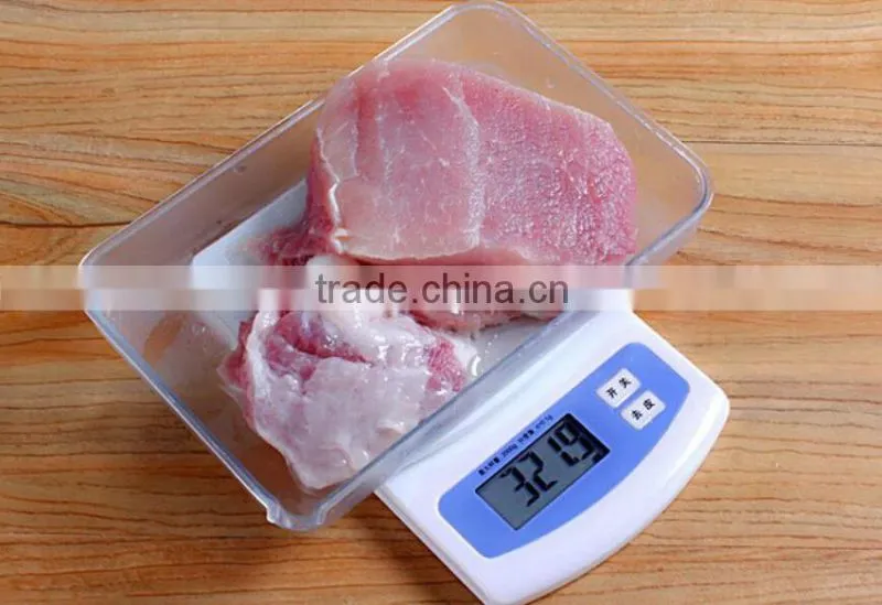 Brushed Stainless Steel Digital Electronic Kitchen Household Scale 500g 0.01g